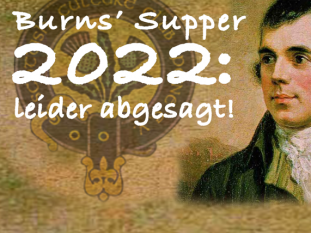 Absage von Burns' Supper 2022
